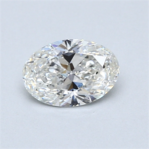 Picture of 0.60 Carats, Oval Diamond with  Cut, H Color, VS2 Clarity and Certified by GIA