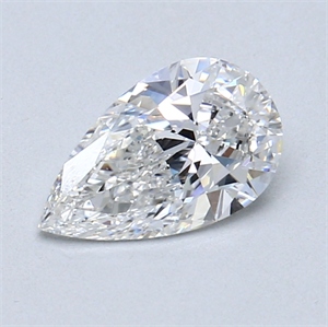 Picture of 0.81 Carats, Pear Diamond with  Cut, E Color, SI1 Clarity and Certified by GIA