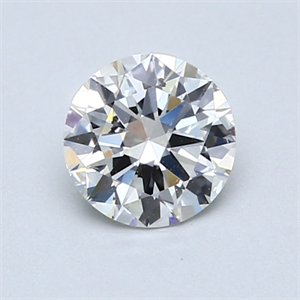 Picture of 0.80 Carats, Round Diamond with Excellent Cut, H Color, SI1 Clarity and Certified by GIA
