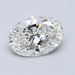 Picture of 0.80 Carats, Oval Diamond with  Cut, G Color, VS1 Clarity and Certified by GIA