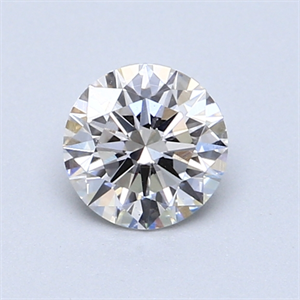 Picture of 0.73 Carats, Round Diamond with Excellent Cut, H Color, SI1 Clarity and Certified by GIA
