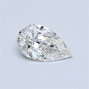 Picture of 0.40 Carats, Pear Diamond with  Cut, F Color, VS1 Clarity and Certified by GIA
