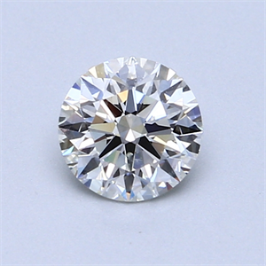 Picture of 0.72 Carats, Round Diamond with Excellent Cut, I Color, I1 Clarity and Certified by GIA