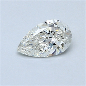 Picture of 0.50 Carats, Pear Diamond with  Cut, H Color, VS2 Clarity and Certified by GIA