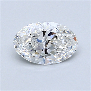 Picture of 0.76 Carats, Oval Diamond with  Cut, E Color, VS2 Clarity and Certified by GIA