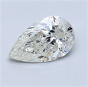 1.20 quilates, De pera Diamante , Color I, claridad I1 y certificado por GIA