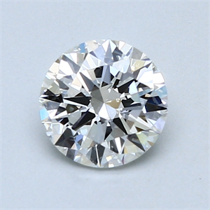 Picture of 1.00 Carats, Round Diamond with Excellent Cut, G Color, SI2 Clarity and Certified by GIA