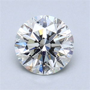 Picture of 1.01 Carats, Round Diamond with Excellent Cut, I Color, SI2 Clarity and Certified by GIA