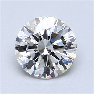 Picture of 1.25 Carats, Round Diamond with Excellent Cut, I Color, SI2 Clarity and Certified by GIA