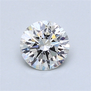 Picture of 0.70 Carats, Round Diamond with Excellent Cut, H Color, SI2 Clarity and Certified by GIA