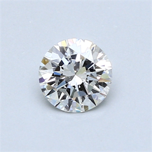 Picture of 0.50 Carats, Round Diamond with Excellent Cut, G Color, SI1 Clarity and Certified by GIA