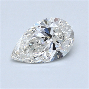 Picture of 0.70 Carats, Pear Diamond with  Cut, H Color, VS2 Clarity and Certified by GIA