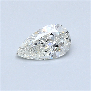 Picture of 0.40 Carats, Pear Diamond with  Cut, H Color, VS2 Clarity and Certified by GIA