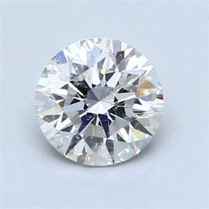 Picture of 1.05 Carats, Round Diamond with Excellent Cut, G Color, I1 Clarity and Certified by GIA