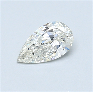 Picture of 0.40 Carats, Pear Diamond with  Cut, I Color, VS2 Clarity and Certified by GIA