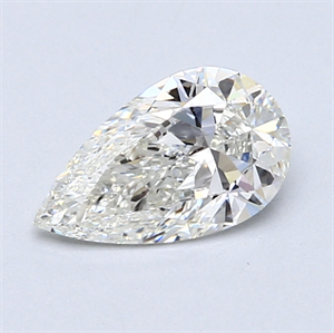 Picture of 1.02 Carats, Pear Diamond with  Cut, H Color, VS1 Clarity and Certified by GIA