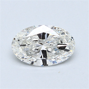 Picture of 0.65 Carats, Oval Diamond with  Cut, G Color, VVS2 Clarity and Certified by GIA