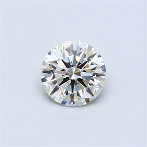 Picture of 0.41 Carats, Round Diamond with Excellent Cut, I Color, SI1 Clarity and Certified by GIA