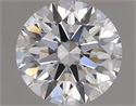 Del inventario de diamantes de laboratorio, 1.11 quilates, Redondo , Color E, claridad VS2 y certificado GIA