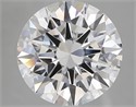 Del inventario de diamantes de laboratorio, 5.02 quilates, Redondo , Color E, claridad VVS2 y certificado GIA