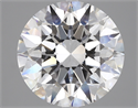 Lab Created Diamond 5.13 Carats, Round with Excellent Cut, E Color, VVS1 Clarity and Certified by IGI
