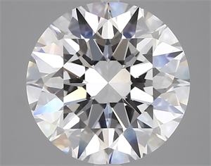 Picture of Lab Created Diamond 5.13 Carats, Round with Excellent Cut, E Color, VVS1 Clarity and Certified by IGI