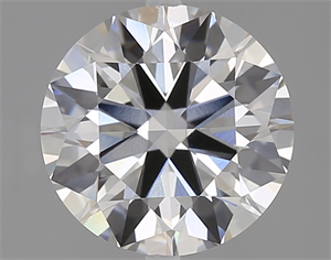 Picture of Lab Created Diamond 2.92 Carats, Round with Excellent Cut, F Color, VVS2 Clarity and Certified by IGI