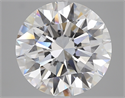 Del inventario de diamantes de laboratorio, 5.08 quilates, Redondo , Color E, claridad VVS2 y certificado GIA
