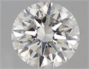 Lab Created Diamond 2.03 Carats, Round with Excellent Cut, G Color, VS2 Clarity and Certified by IGI