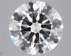 Picture of Lab Created Diamond 6.04 Carats, Round with Excellent Cut, D Color, VS1 Clarity and Certified by IGI