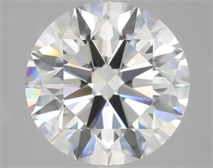 Picture of Lab Created Diamond 5.08 Carats, Round with Ideal Cut, E Color, VVS1 Clarity and Certified by IGI