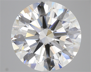 Picture of Lab Created Diamond 10.02 Carats, Round with Ideal Cut, F Color, VS1 Clarity and Certified by IGI