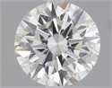 Lab Created Diamond 1.01 Carats, Round with Excellent Cut, D Color, VS1 Clarity and Certified by IGI