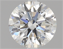 Lab Created Diamond 1.51 Carats, Round with Ideal Cut, E Color, VVS2 Clarity and Certified by IGI