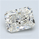 1.50 quilates, Radiante Diamante , Color I, claridad SI2 y certificado por GIA