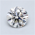 1.00 Carats, Round Diamond with Excellent Cut, G Color, SI2 Clarity and Certified by GIA
