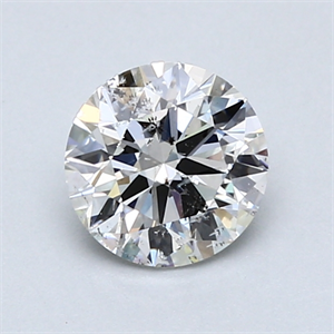 Picture of 1.00 Carats, Round Diamond with Excellent Cut, G Color, SI2 Clarity and Certified by GIA