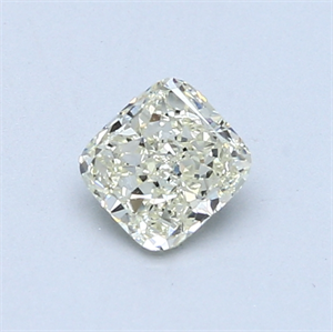 Picture of 0.50 Carats, Cushion Diamond with  Cut, N Color, SI2 Clarity and Certified by GIA