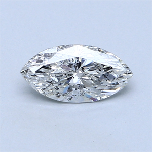 Picture of 0.54 Carats, Marquise Diamond with  Cut, G Color, I1 Clarity and Certified by GIA