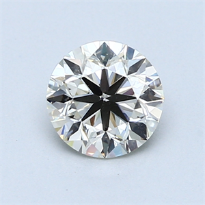 Picture of 0.90 Carats, Round Diamond with Very Good Cut, M Color, VS1 Clarity and Certified by GIA