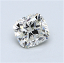 0.80 Carats, Cushion Diamond with  Cut, G Color, VS1 Clarity and Certified by EGL