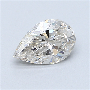Picture of 0.80 Carats, Pear Diamond with  Cut, J Color, I1 Clarity and Certified by GIA