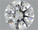 4.28 Carats, Round Diamond with Excellent Cut, E Color, VVS1 Clarity and Certified by GIA