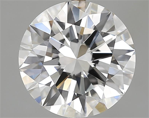 Picture of 3.24 Carats, Round Diamond with Excellent Cut, D Color, IF Clarity and Certified by GIA