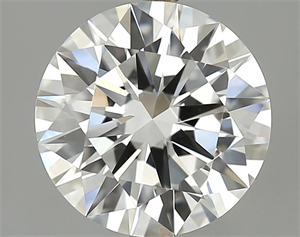 Picture of 2.04 Carats, Round Diamond with Excellent Cut, F Color, VS1 Clarity and Certified by GIA