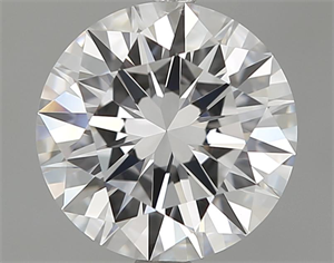 Picture of 2.14 Carats, Round Diamond with Excellent Cut, D Color, IF Clarity and Certified by GIA