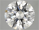 5.63 Carats, Round Diamond with Excellent Cut, D Color, VS1 Clarity and Certified by GIA