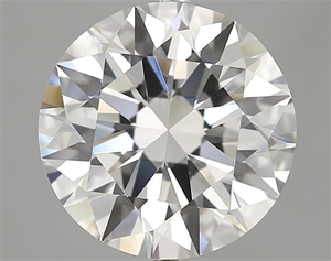 Foto 5.63 quilates, Redondo Diamante , Color D, claridad VS1 y certificado por GIA de