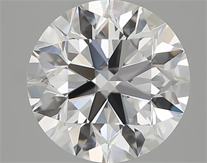 Picture of 4.04 Carats, Round Diamond with Excellent Cut, D Color, IF Clarity and Certified by GIA
