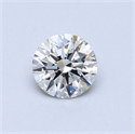 0.50 quilates, Redondo Diamante , Color G, claridad VS1 y certificado por GIA